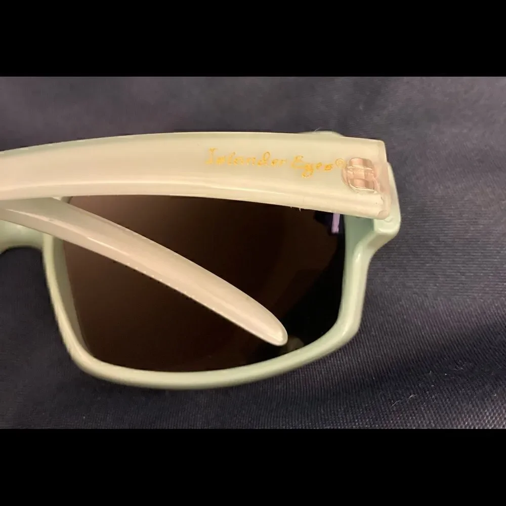 ISLANDER EYES LADIES LIGHT TEAL SUNGLASSES